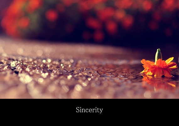 Sincerity